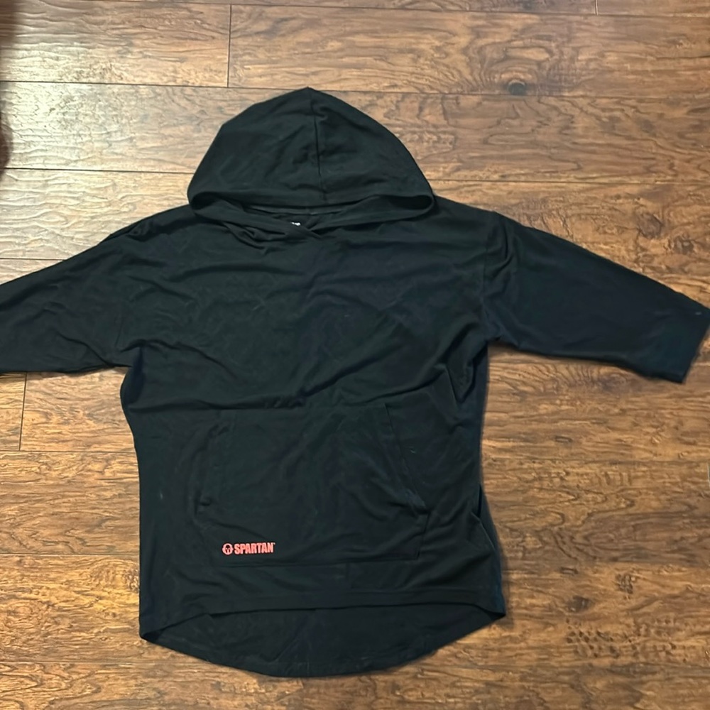 Spartan pullover, light weight, open back
